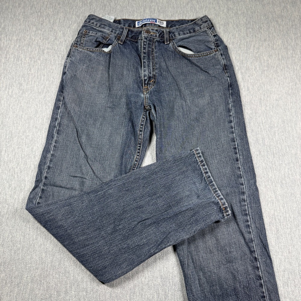Denizen from Levi's Jeans Mens 32x32 Blue 285 Relaxed Fit Denim Pants Workwear